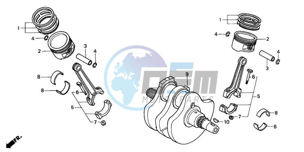 CRANKSHAFT/PISTON