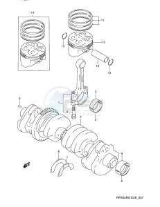 RF600R (E28) drawing CRANKSHAFT