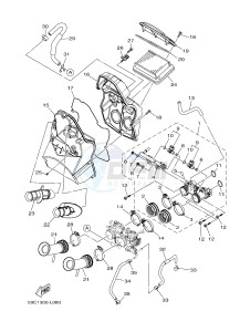 XP500A T-MAX 530 (59CE) drawing INTAKE