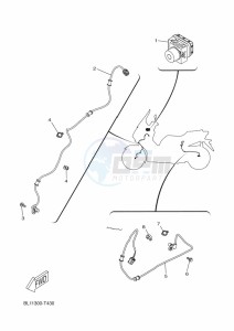 GPD125-A NMAX 125 (BAL8) drawing TAILLIGHT