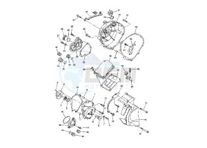 FZ1 FAZER 1000 drawing CRANKCASE COVER