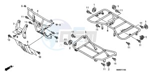 TRX250TMB drawing CARRIER