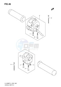 VL1500 BT drawing HANDLE SWITCH