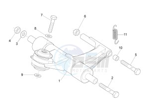 LX 125 4T 3V ie Vietnam drawing Swinging arm