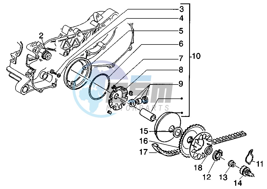 Driving pulley