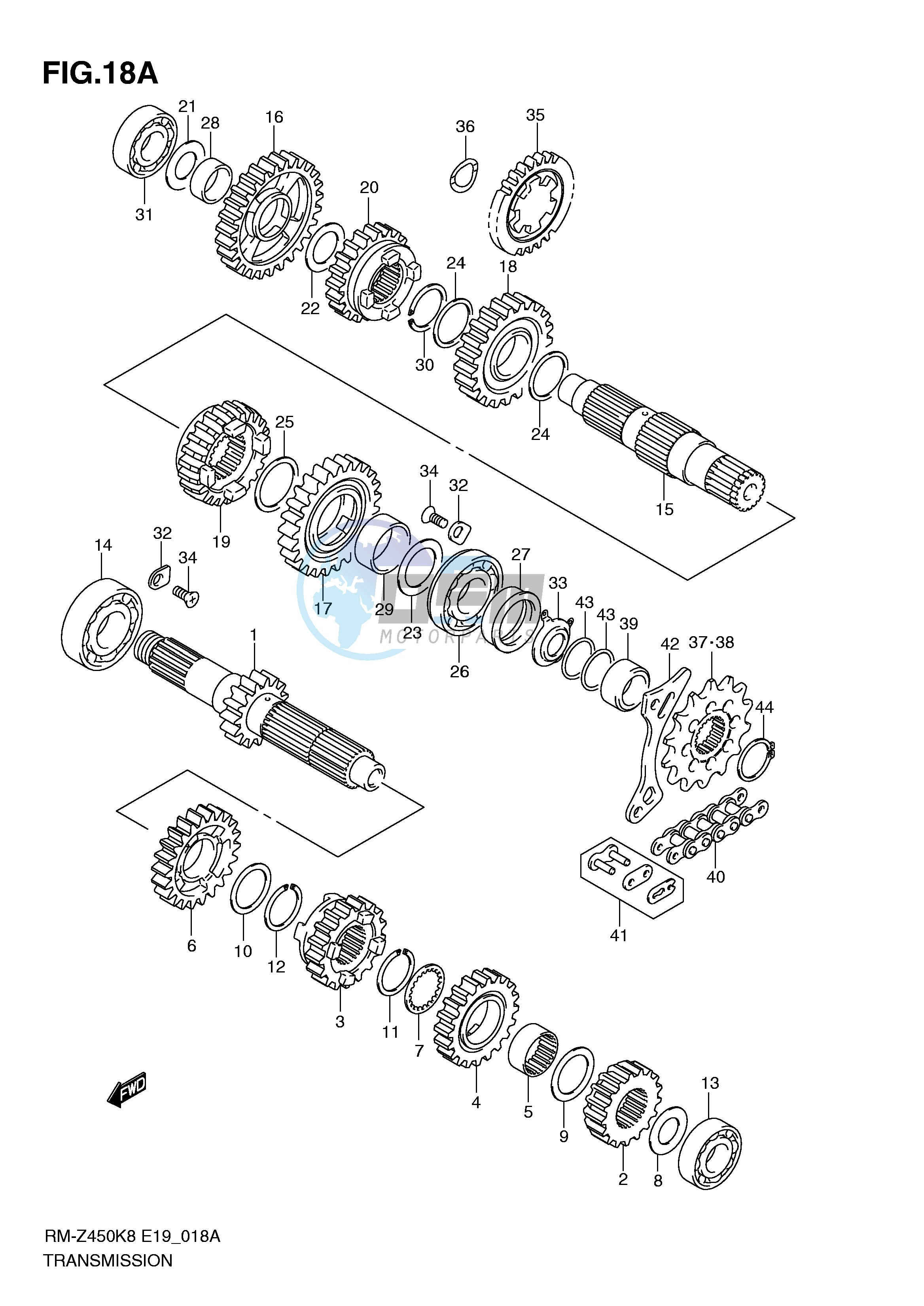 TRANSMISSION (RM-Z450L1)