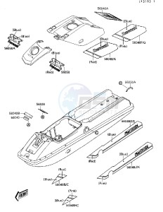 JS 650 A [650 SX] (A3-A4) [650 SX] drawing LABELS-- JS650-A3- -