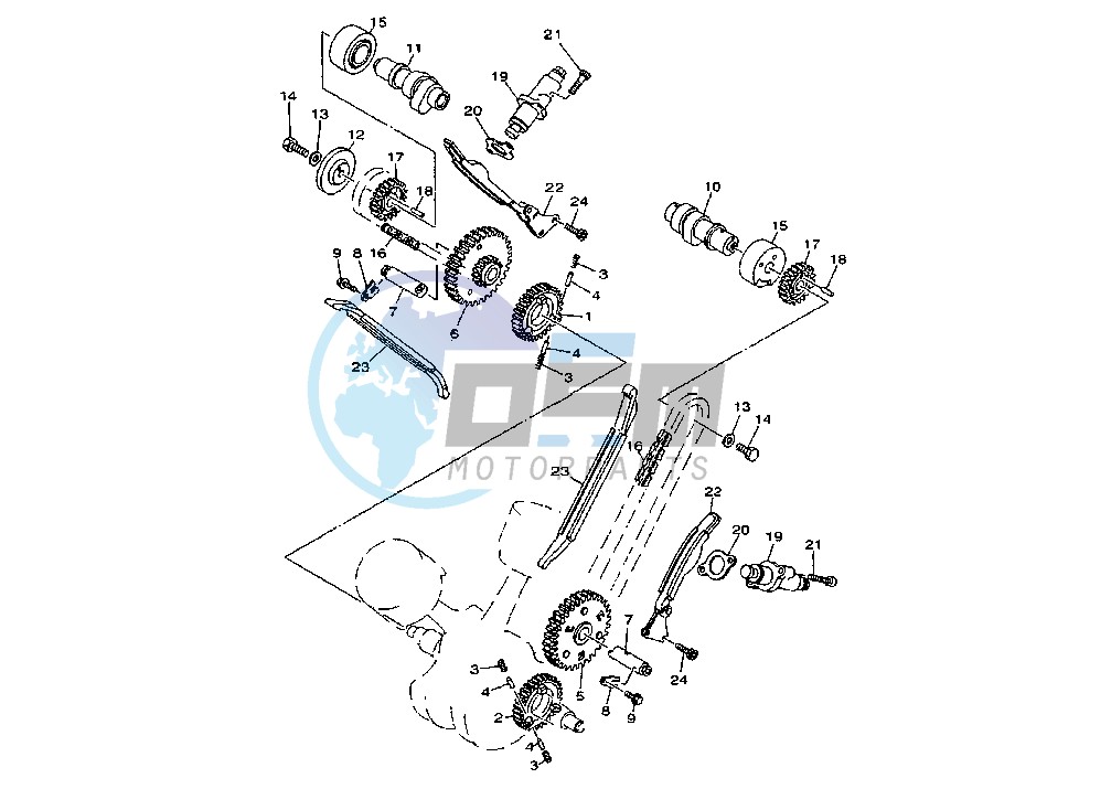 CAMSHAFT -CHAIN