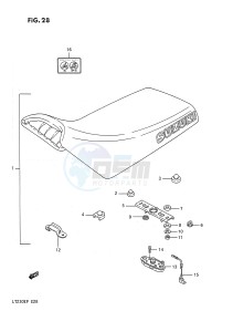 LT230E (E28) drawing SEAT