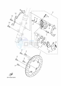 GPD125-A NMAX 125 (BAL3) drawing CYLINDER