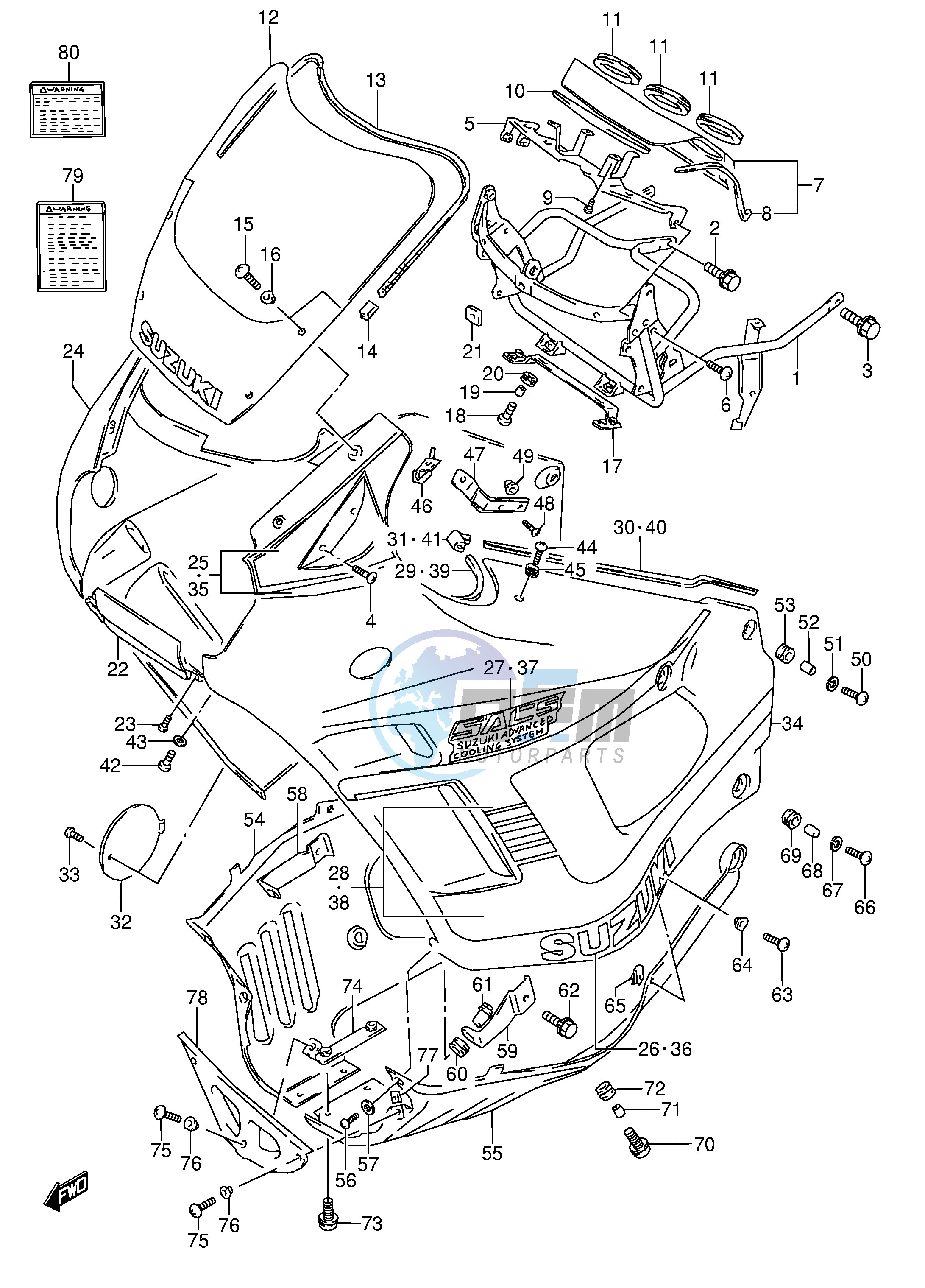 COWLING (MODEL L)