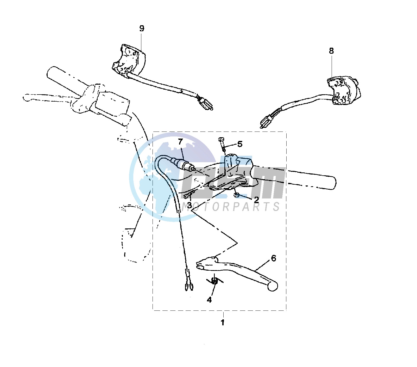 HANDLE SWITCH AND LEVER