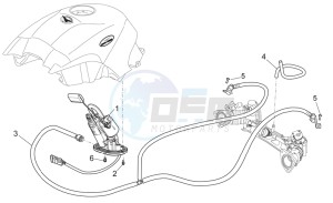 1200 Sport 8V drawing Fuel supply