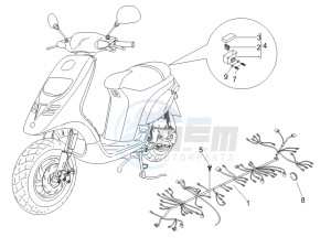 Typhoon 50 drawing Main cable harness