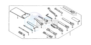 ST1100A drawing TOOLS