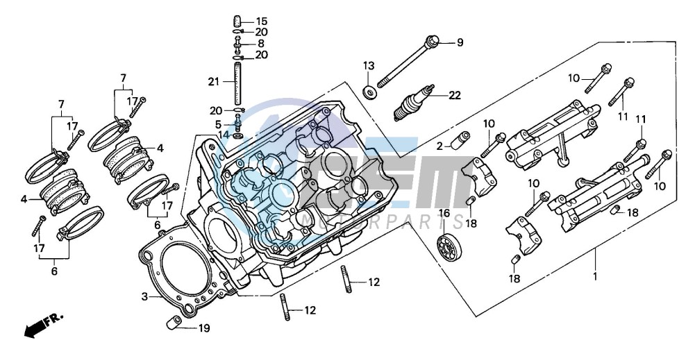 LEFT CYLINDER HEAD