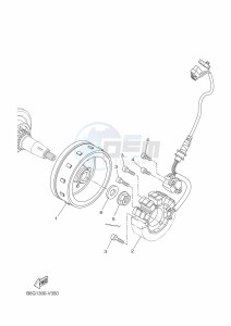 MT-125 MTN125-A (B6G1) drawing GENERATOR