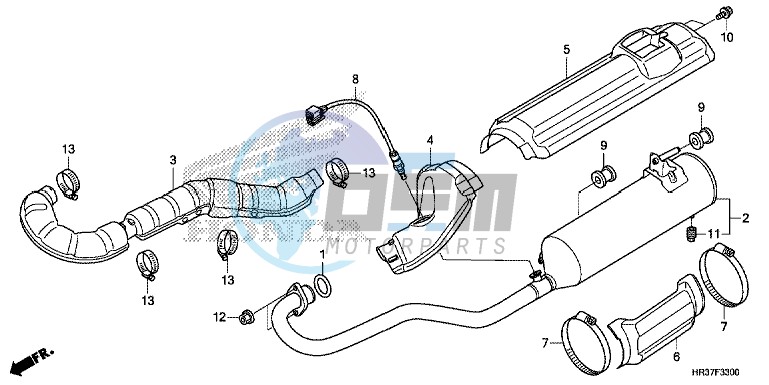 EXHAUST MUFFLER