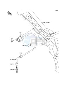 KLX110 KLX110-A4 EU drawing Ignition System