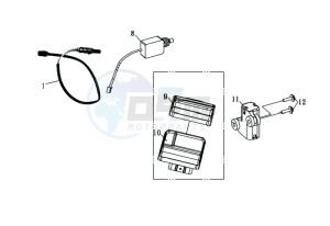 GTS 250 EURO 3 drawing ECU