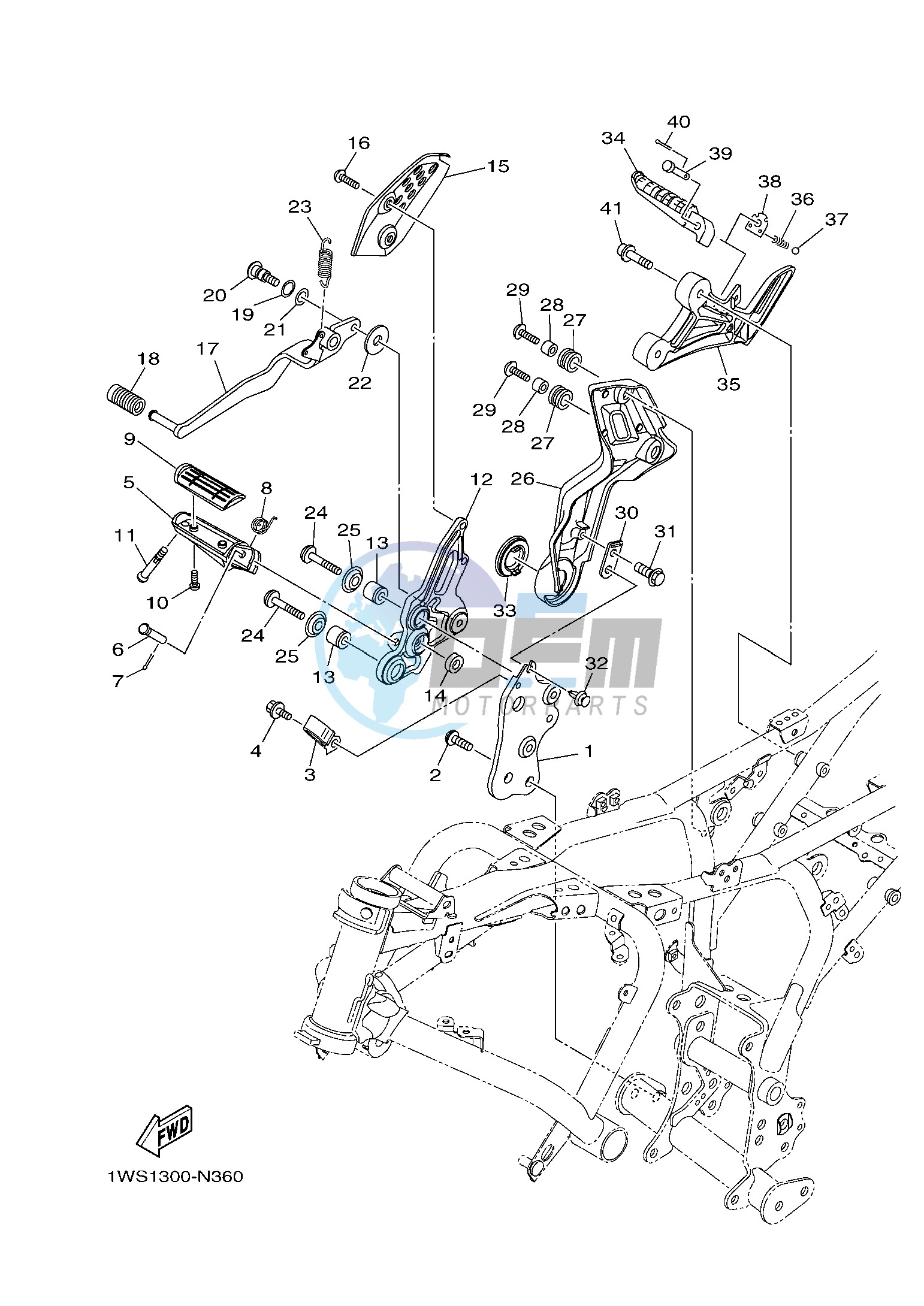 STAND & FOOTREST 2