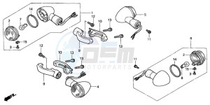 GL1500CD drawing WINKER