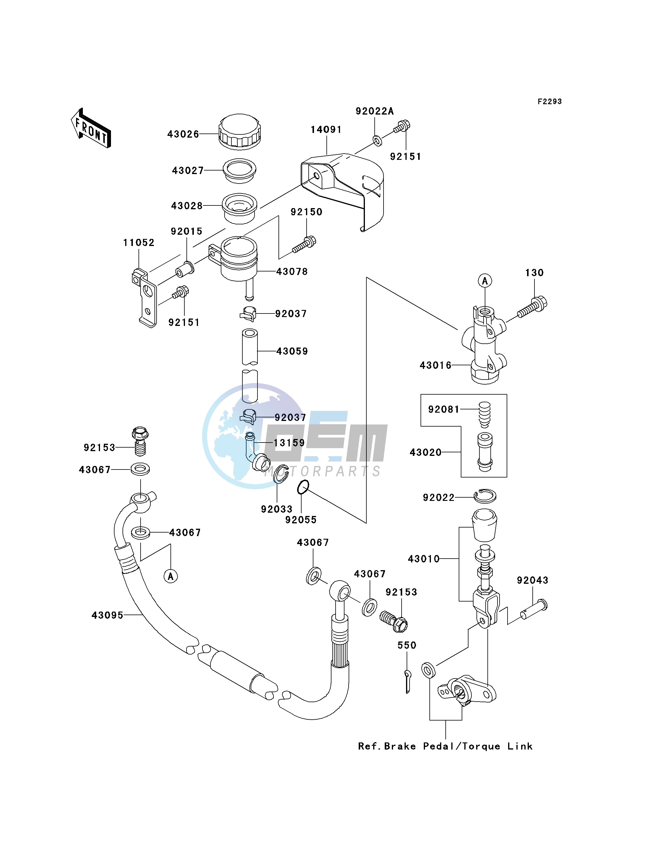 REAR MASTER CYLINDER