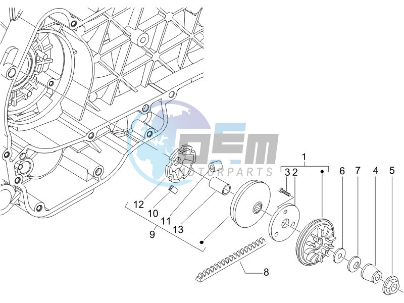 Driving pulley