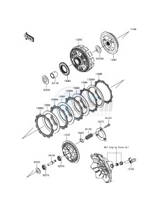 NINJA_300 EX300AFFA XX (EU ME A(FRICA) drawing Clutch