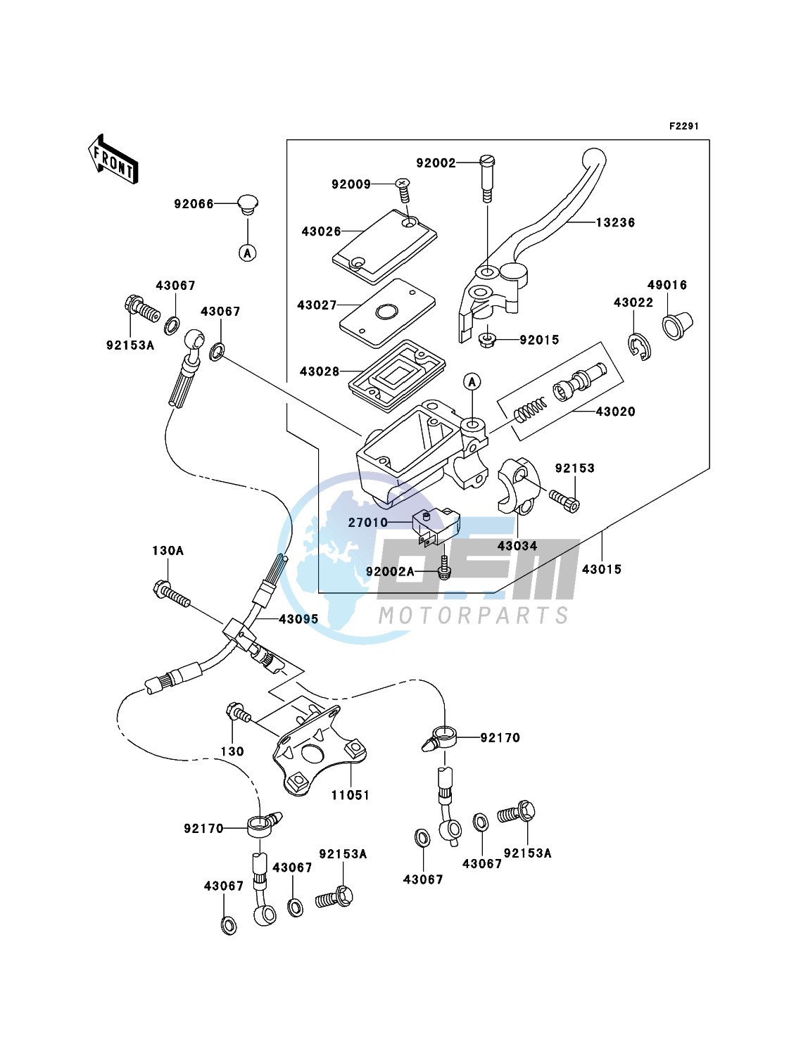 Front Master Cylinder