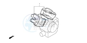 XRV750 AFRICA TWIN drawing GASKET KIT A