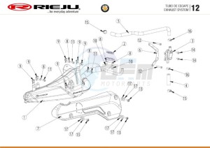 BYE-BIKE-WHITE drawing EXHAUST