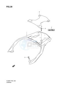 DL650 ABS V-STROM EU-UK drawing CARRIER