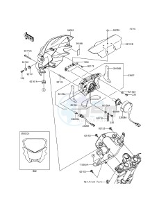 KLX125 KLX125CDS XX (EU ME A(FRICA) drawing Headlight(s)