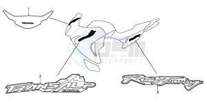 XL650V TRANSALP drawing STRIPE/MARK