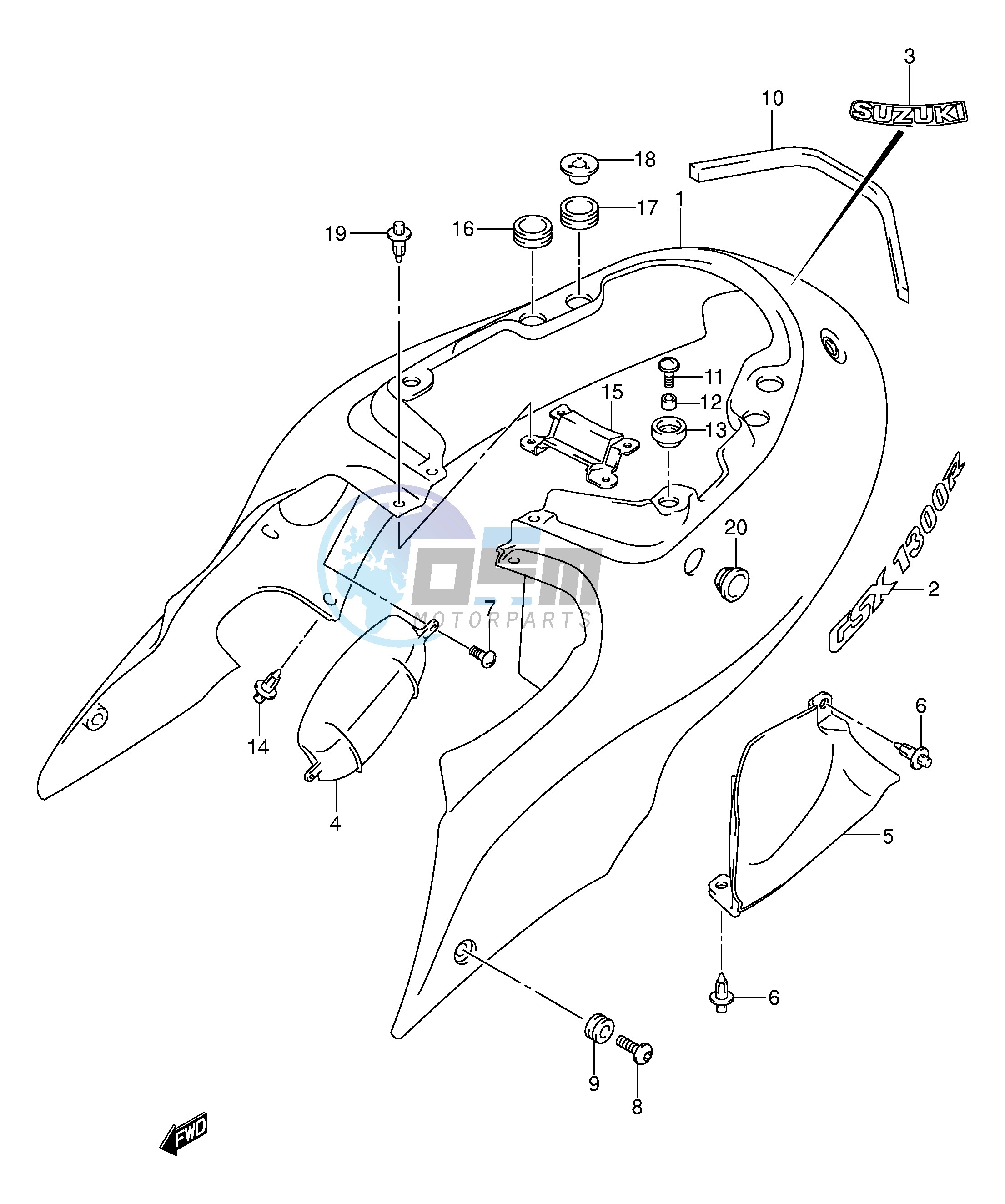 FRAME COVER (MODEL K1)