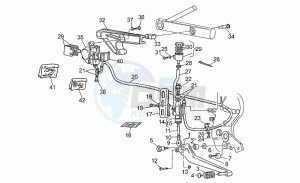 V 10 1000 Centauro Centauro drawing Rear brake system