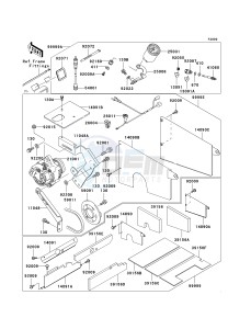 KAF 620 E [MULE 3010 4X4] (E6F-E8F) E7F drawing OPTIONAL PARTS