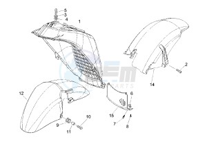 X8 200 drawing Mudguard