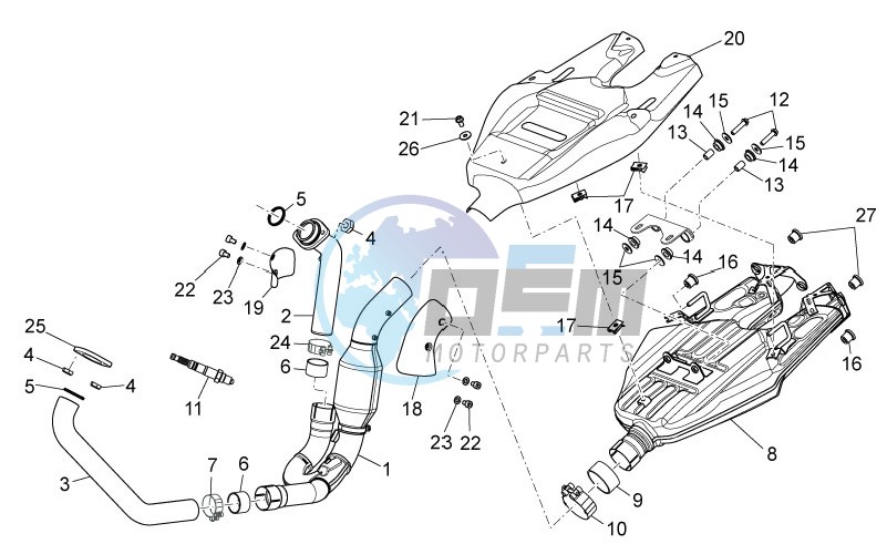 Exhaust unit