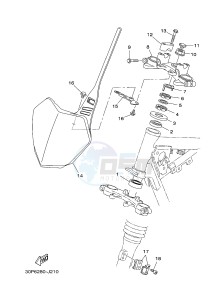 TT-R125 TT-R125LW (2CP4) drawing STEERING