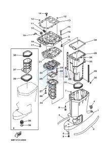 LZ150P drawing UPPER-CASING