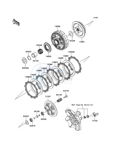 NINJA_250R EX250K9F GB XX (EU ME A(FRICA) drawing Clutch