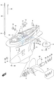 DF 150A drawing Gear Case (C/R)