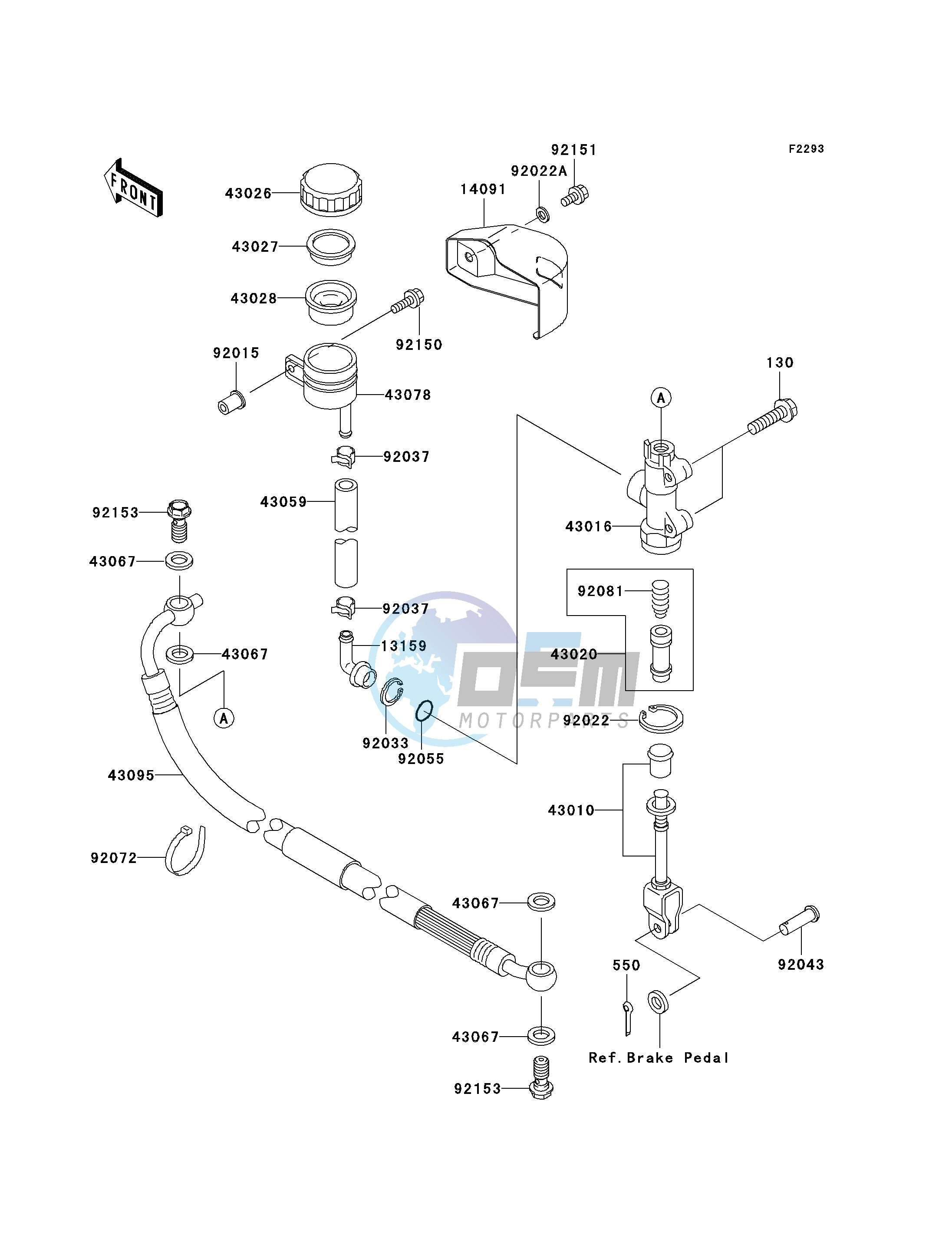 REAR MASTER CYLINDER