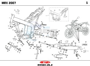 MRX-50-BLUE drawing CHASSIS