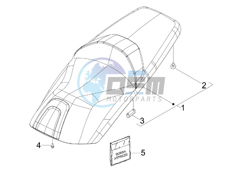 Saddle seats - Tool roll