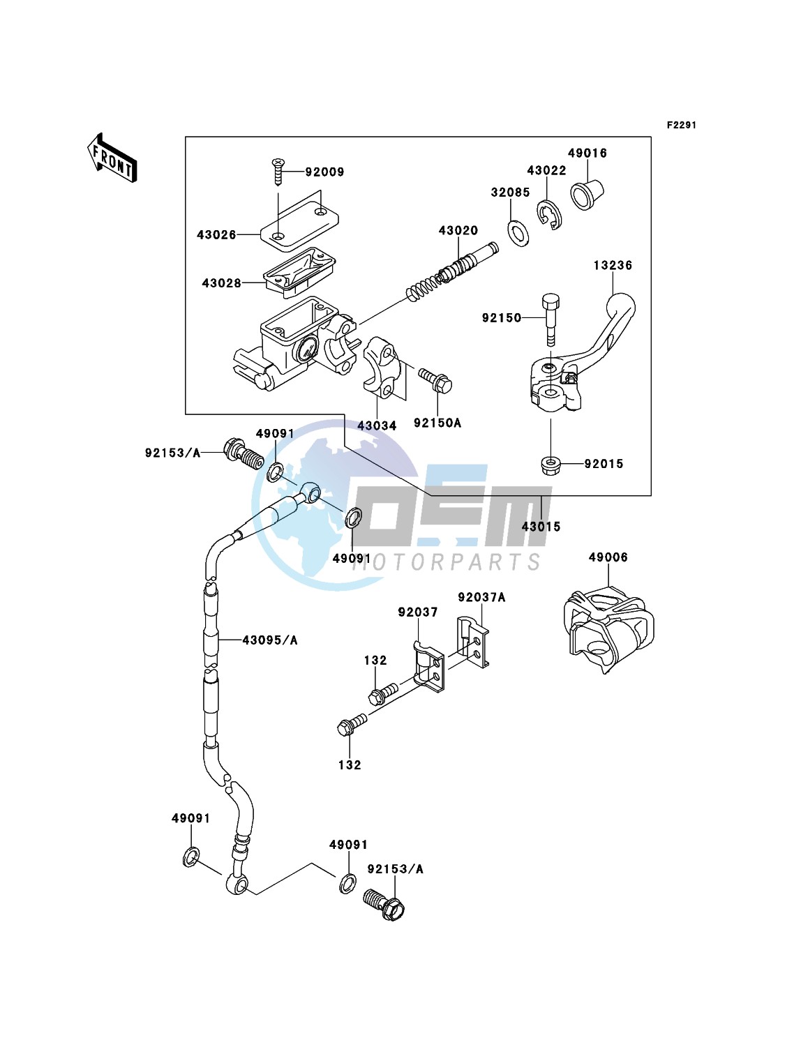 Front Master Cylinder