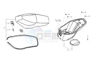 EURO MX - 150 cc drawing SEAT