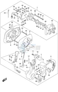 DF 175AP drawing Flush Mount Remocon